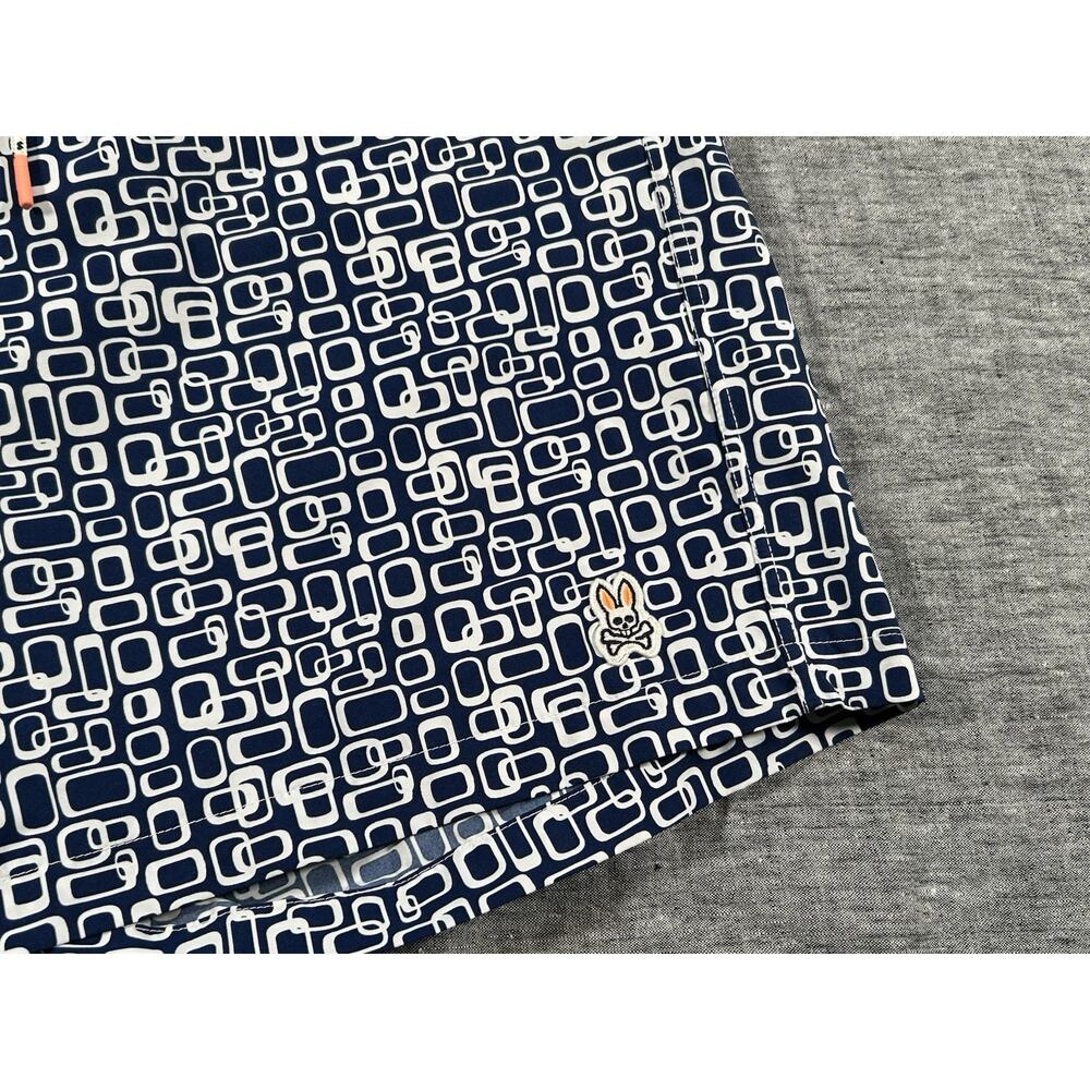 Psycho Bunny Swim Shorts Mens Extra Large 8.5" Inseam Beach Coastal Bathing Suit - Picture 5 of 12
